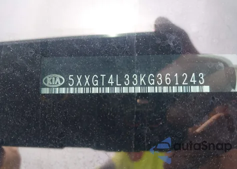 2019 Kia Optima S z USA, uszkodzony, nr VIN 5XXGT4L33KG361243